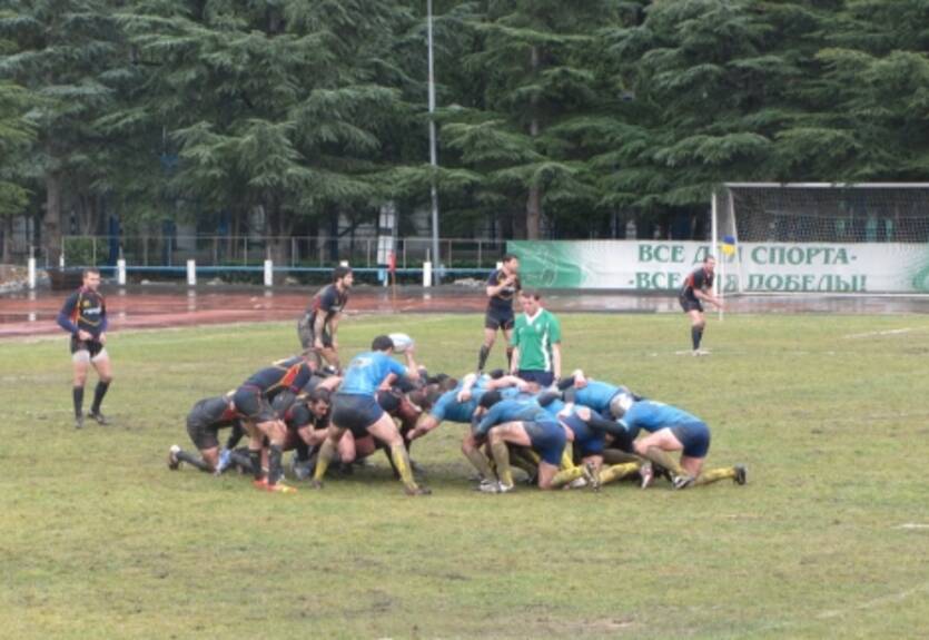 Регби. Украина разгромно уступила Испании