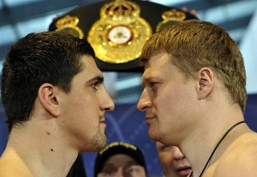 Поветкин и Хук взвесились. ВИДЕО