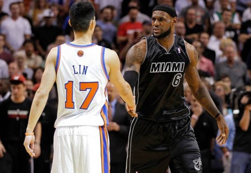 НБА. Никс не справились с Хит, Шпоры громят Денвер, Тандер сильнее Лейкерс