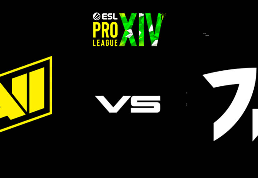 NaVi - Fnatic: онлайн-трансляция матча ESL Pro League Season 14