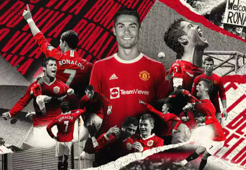 Роналду подписал контракт с Манчестер Юнайтед