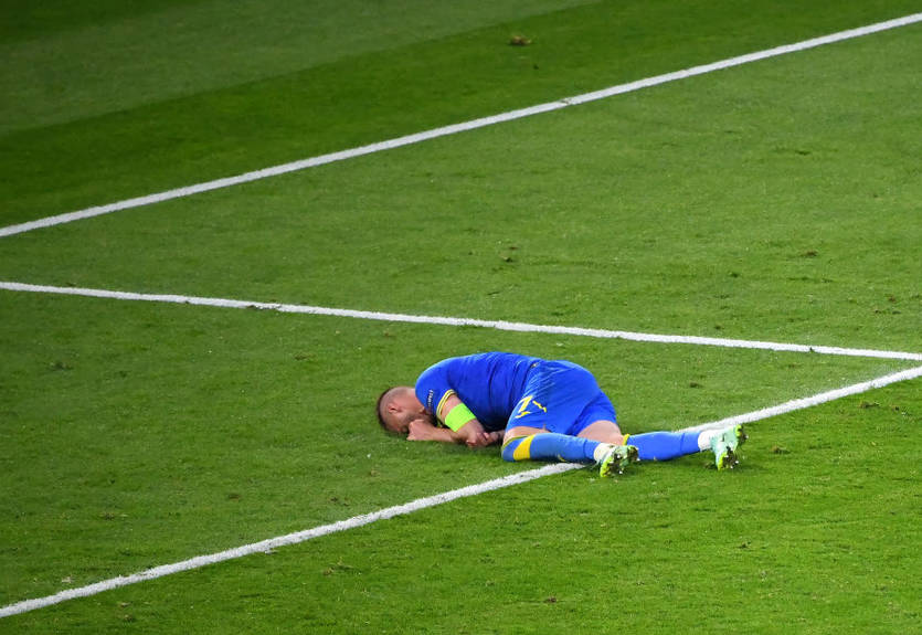 Украина сыграла вничью с Казахстаном практически выигранный матч