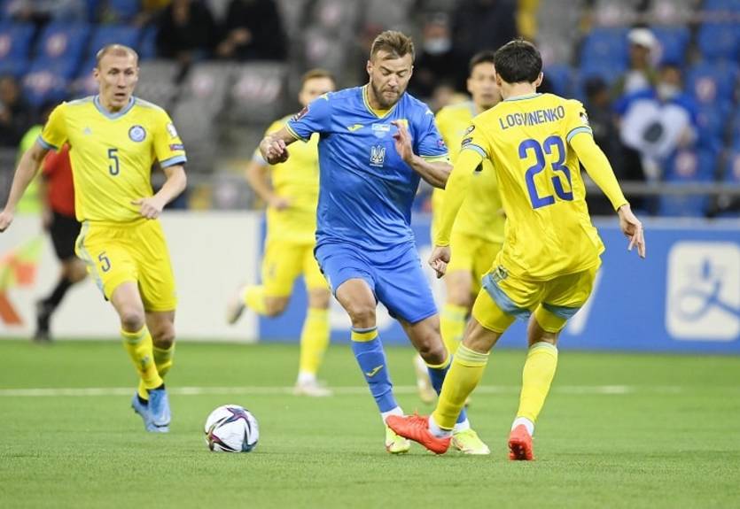 Ярмоленко - лучший игрок Украины в матче против Казахстана по версии WhoScored Ярмоленко - лучший игрок Украины в матче против Казахстана по версии WhoScored