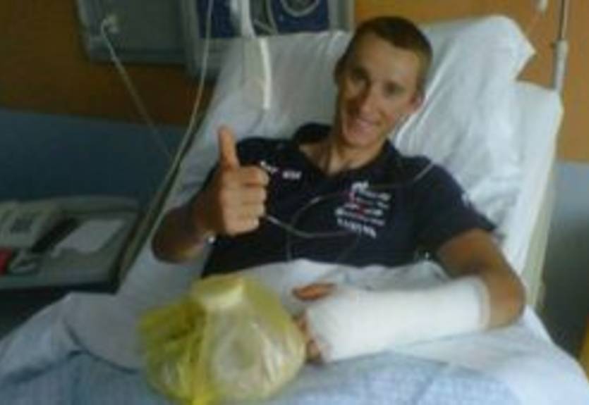 Велоспорт. Гонщика Катюши прооперировали