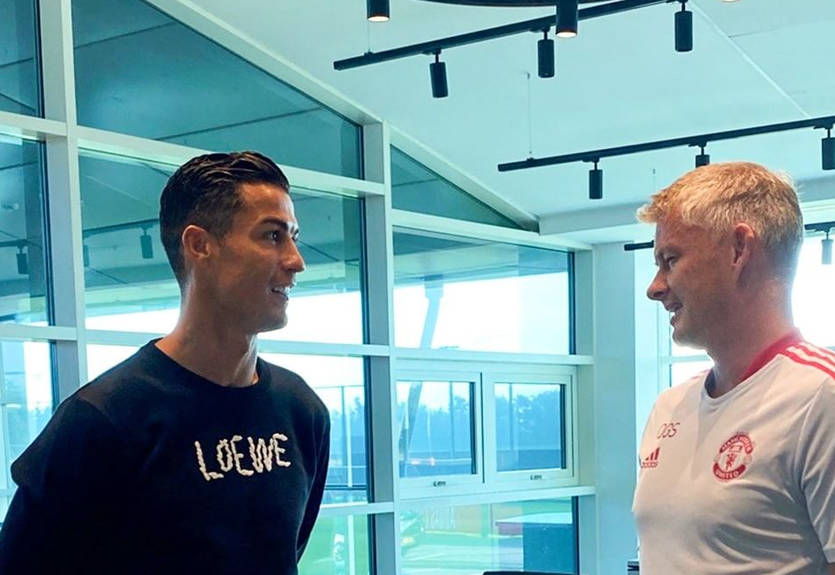 Роналду приступил к тренировкам в составе Манчестер Юнайтед