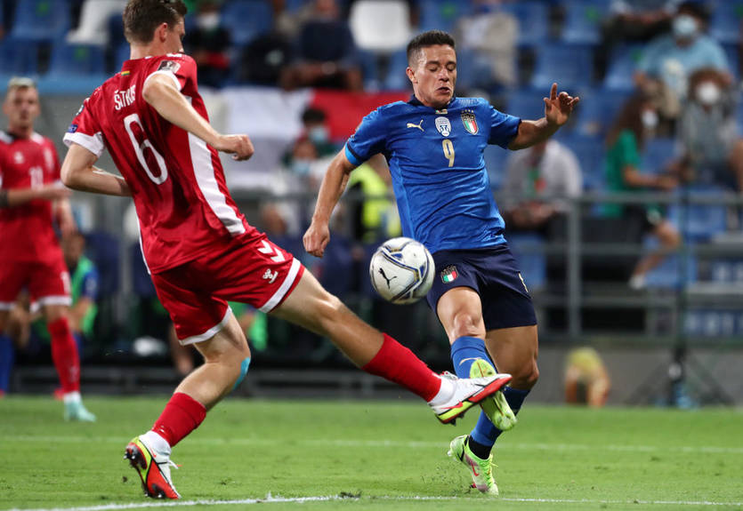 Италия - Литва 5:0 видео голов и обзор матча квалификации ЧМ-2022 Италия - Литва 5:0 видео голов и обзор матча квалификации ЧМ-2022