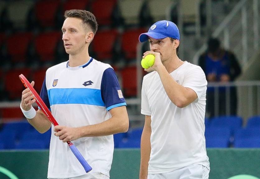 Стаховский и Молчанов вышли в полуфинал парного турнира в Киеве