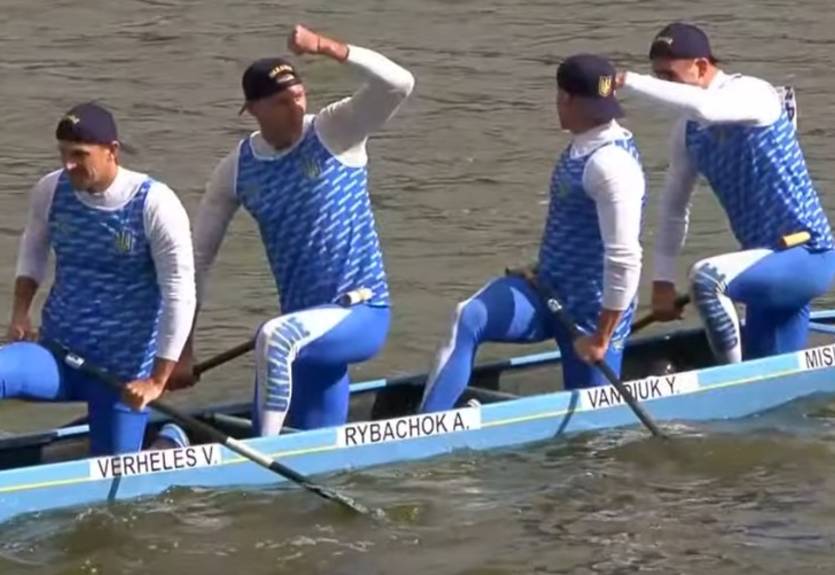 Украина стала чемпионом мира в гребле на байдарках
