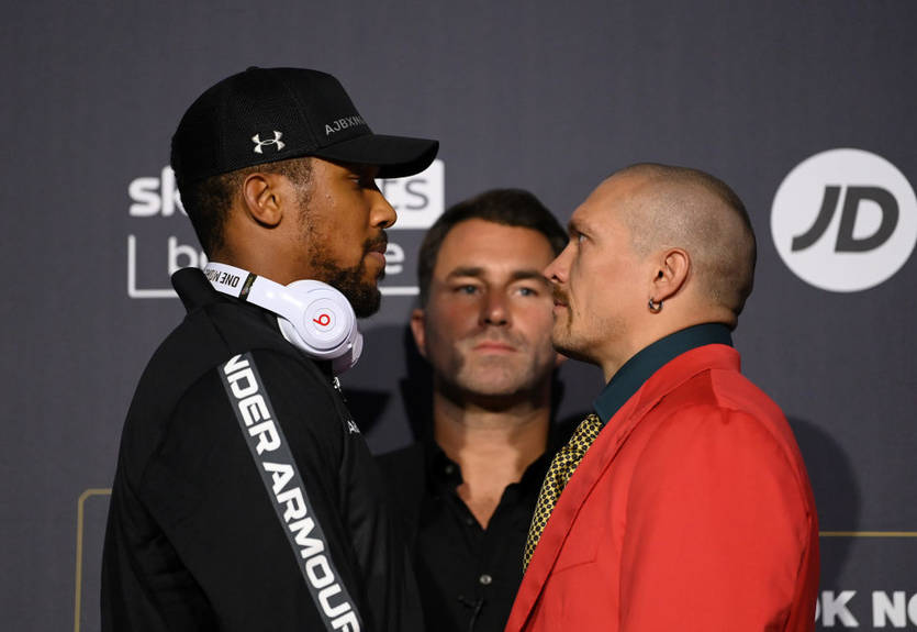 Усик - Джошуа: онлайн-трансляция церемонии взвешивания Усик - Джошуа: онлайн-трансляция церемонии взвешивания