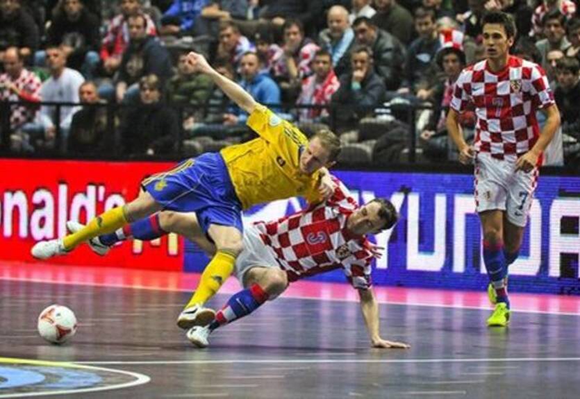 Футзал. Евро 2012. Украина в лотерее уступает Хорватии