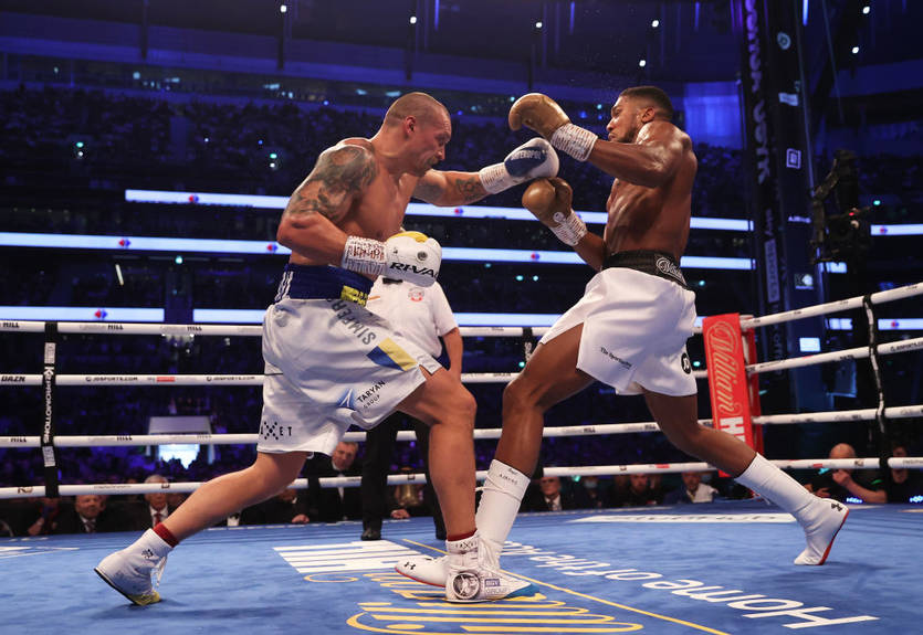 Усик - Джошуа: лучшие кадры боя