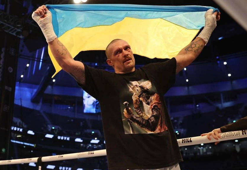 Усик - о реванше в Киеве: Откуда Хирн знает, что в феврале на НСК Олимпийский плохо боксировать?
