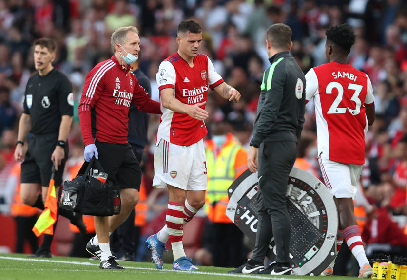 Арсенал потерял Джаку на длительный срок