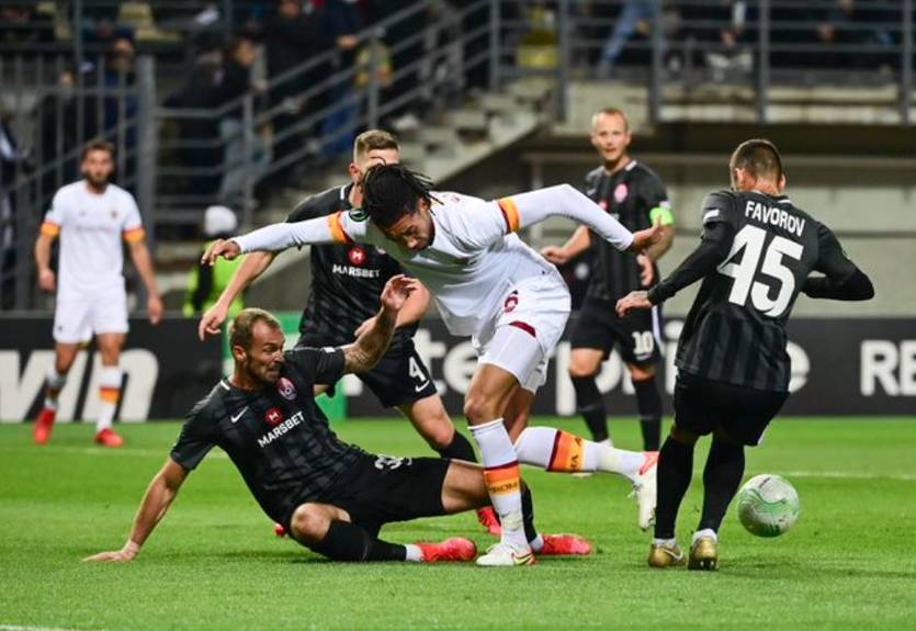 Заря - Рома 0:3 Видео голов и обзор матча Лиги конференций Заря - Рома 0:3 Видео голов и обзор матча Лиги конференций
