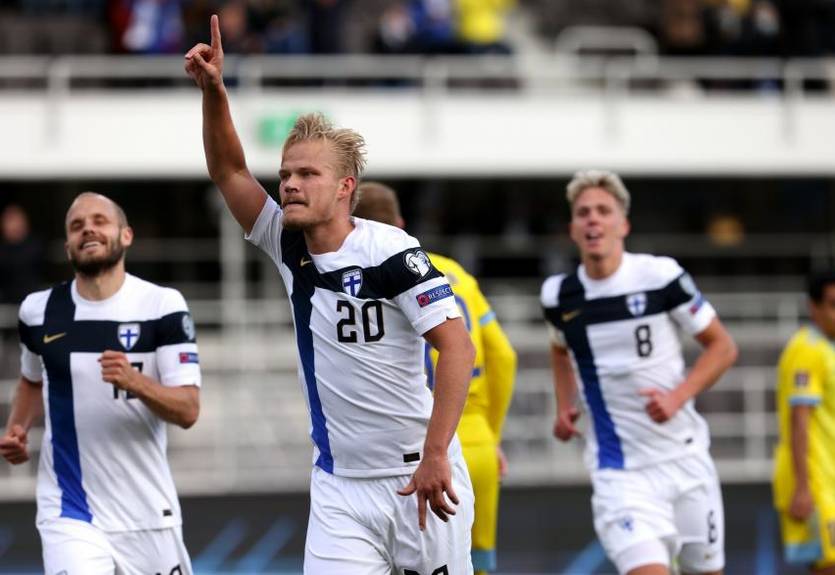 Финляндия огласила заявку на матчи отбора ЧМ-2022 против Украины и Казахстана