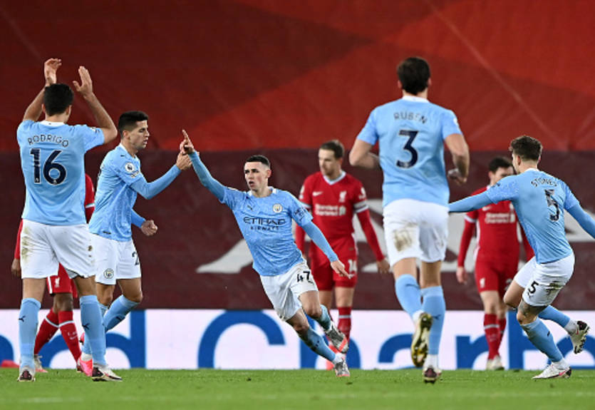 Ливерпуль - Манчестер Сити 2:2 Видео голов и обзор матча чемпионата Англии