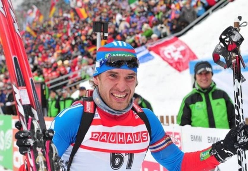 Биатлон. Первая победа Гараничева