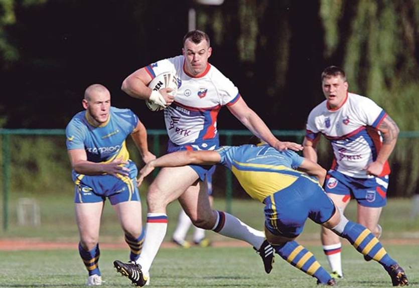 Сборная Украины по регби уничтожила соперников из России