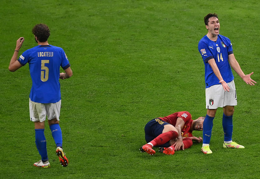 Италия проиграла дома официальный матч впервые с 1999 года
