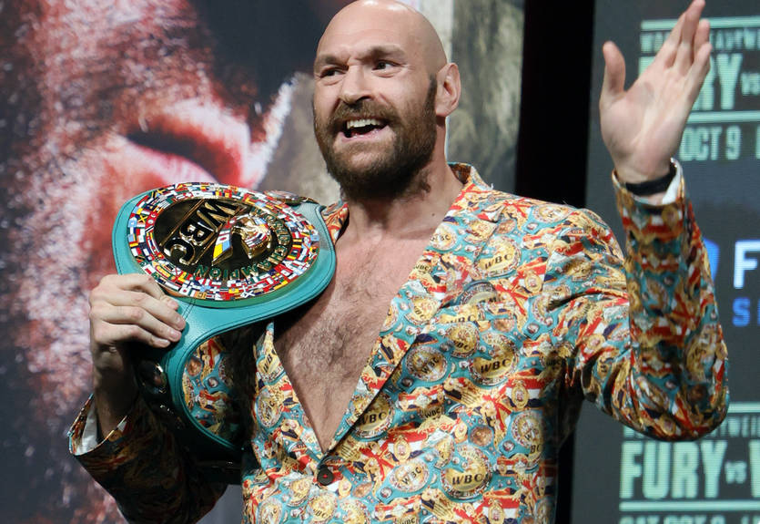 Фьюри: Мы должны были сойтись в битве взглядов, но Уайлдер убежал