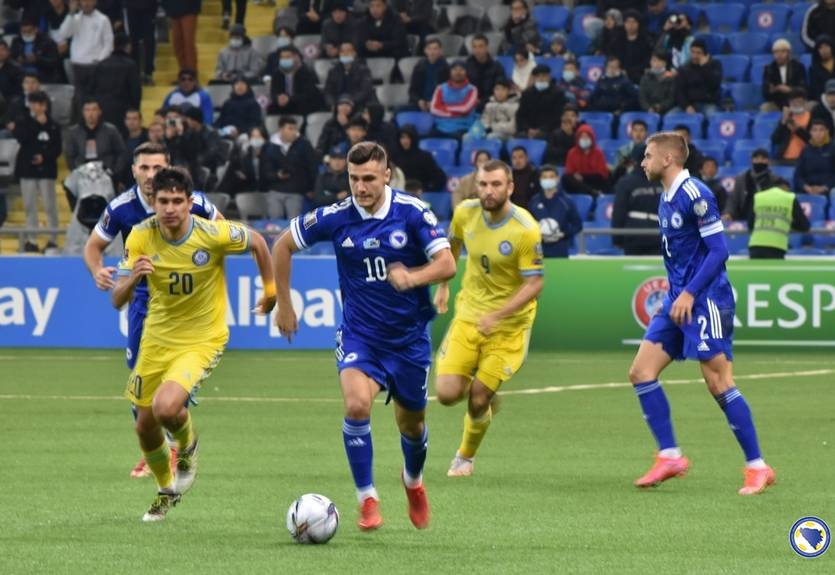 Отбор ЧМ-2022: Босния и Герцеговина на выезде обыграла Казахстан