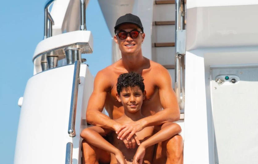 Криштиану Роналду с Криштиану-младшим / instagram.com/cristiano
