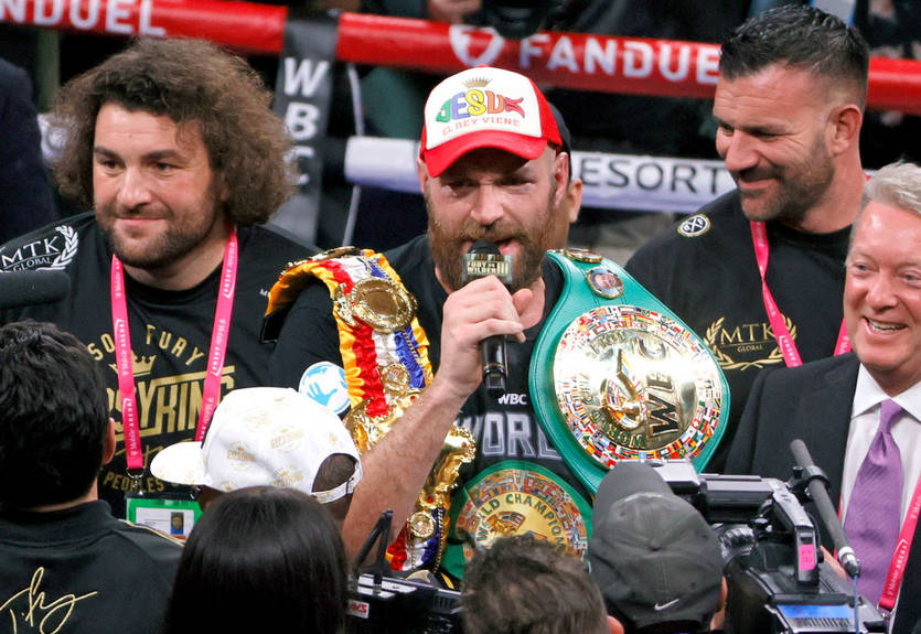 Фьюри ответил на вызов Уайта