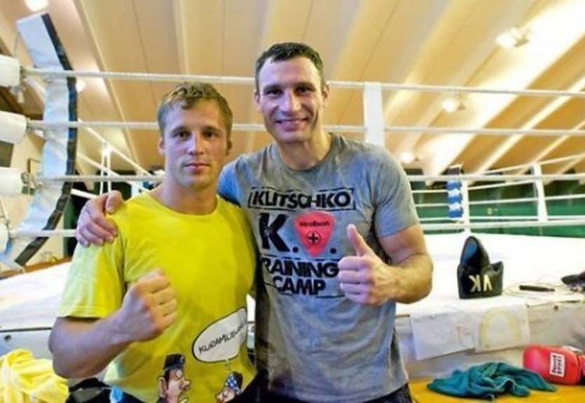 Бриедис — спарринг-партнер братьев Кличко