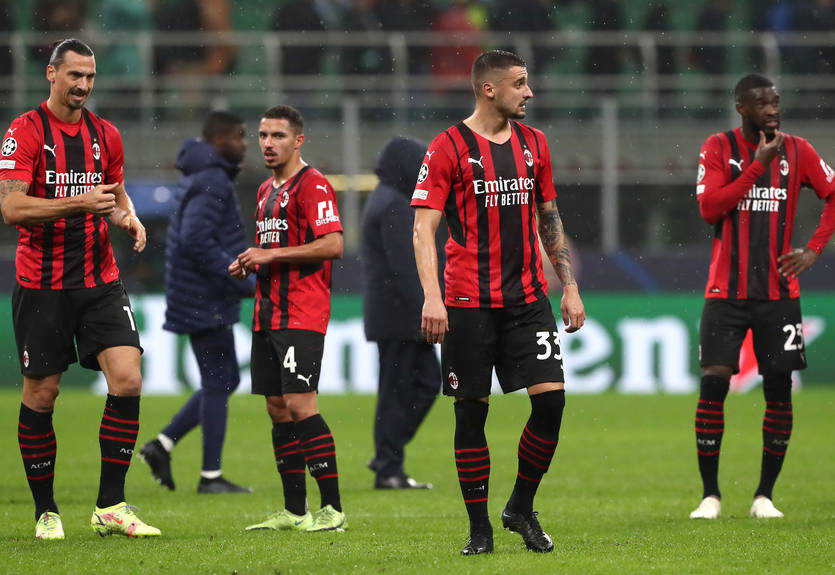 Милан установил личный антирекорд в Лиге чемпионов