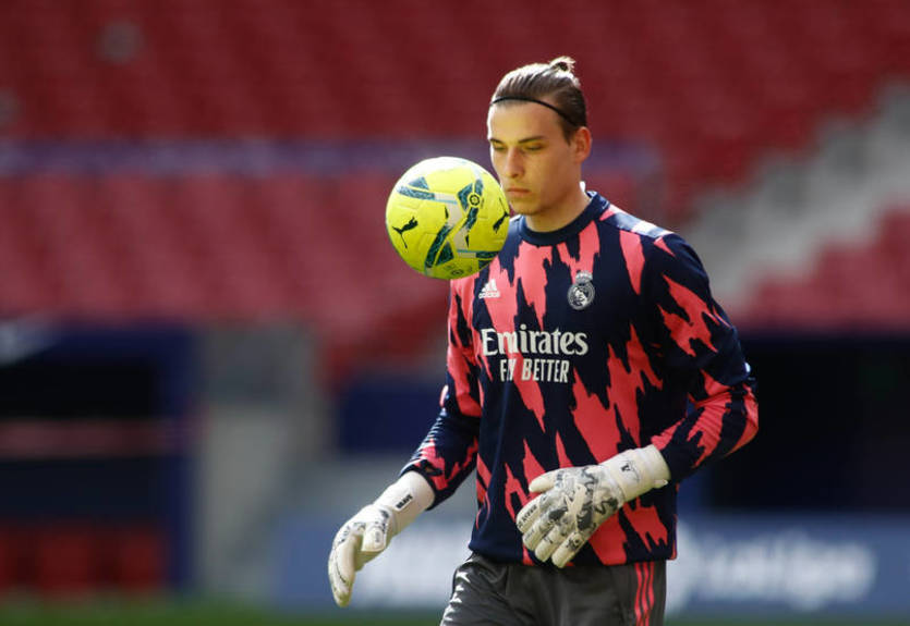 Перес: Лунин так же силен, как и Куртуа