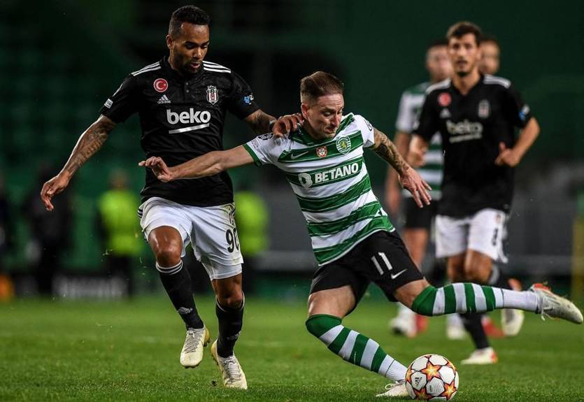 Спортинг - Бешикташ 4:0 Видео голов и обзор матча Лиги чемпионов