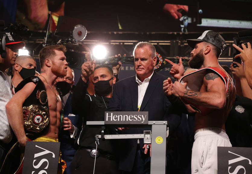 Канело - Плант: битва взглядов