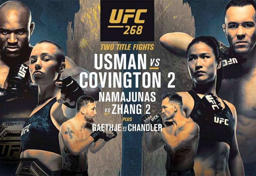 Результаты турнира UFC 268