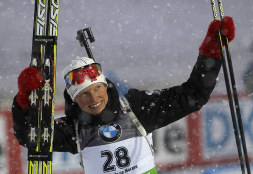 Биатлон. Бергер вырывает победу