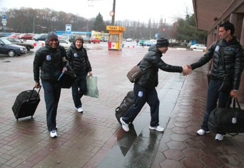 Черноморец вылетел в Турцию (09.01.12)