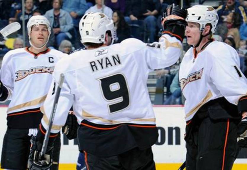 НХЛ. Гетцлаф и Райан не хотят покидать Анахайм