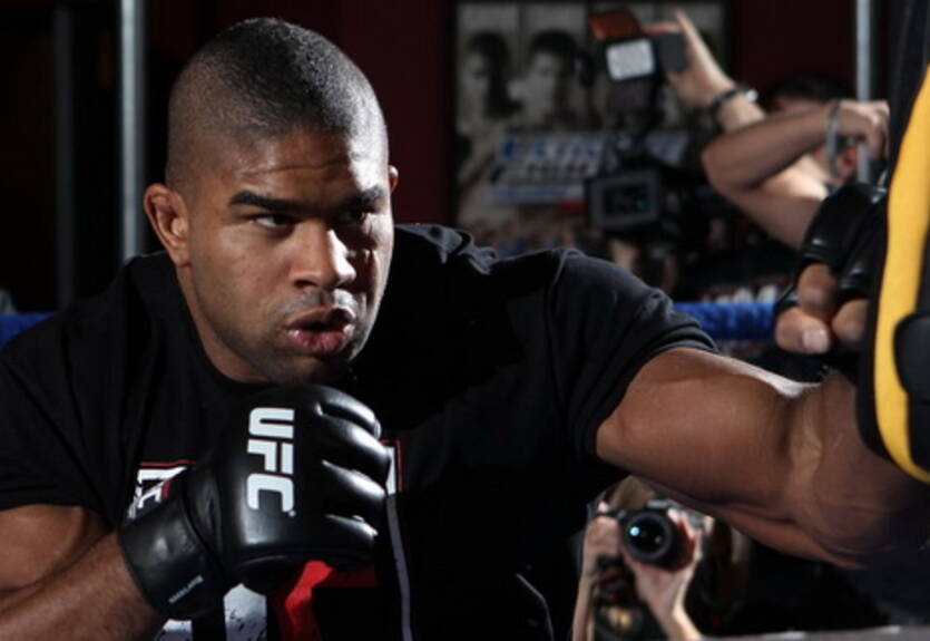 UFC 141. Алистар Оверим. Открытая тренировка. ВИДЕО