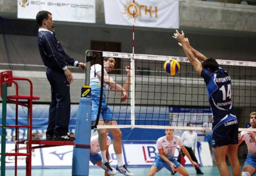 Волейбол. Чемпион Украины терпит поражение в Москве