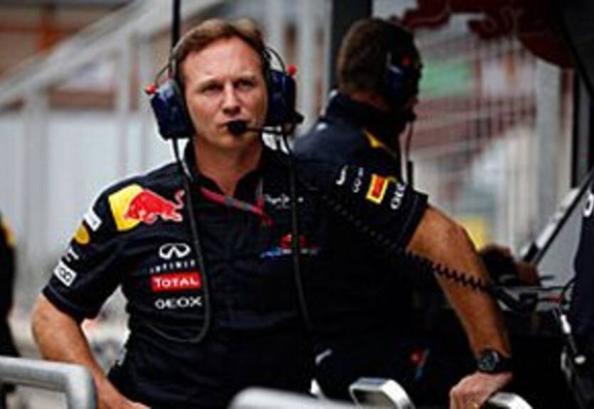 Хорнер: "Это была непростая гонка для Феттеля"