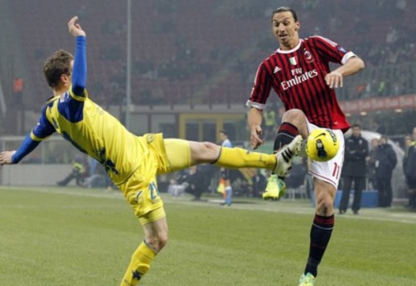 Милан разбирается с Кьево, Кастеньос спасает Интер + ВИДЕО