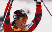 Лыжные гонки. Бьорген: "У меня были хорошие лыжи"