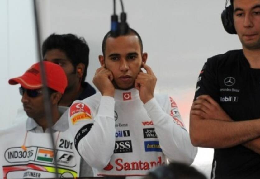 Гран-при Индии. Практика № 1. Не совсем честная победа Хэмилтона