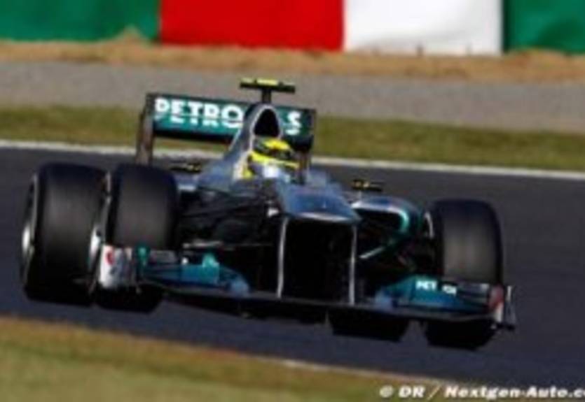 Мерседес изобрел новое антикрыло