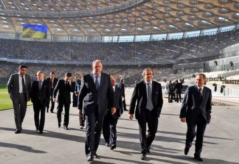 Платини: "Браво всем ответственным за подготовку Украины к Евро-2012"
