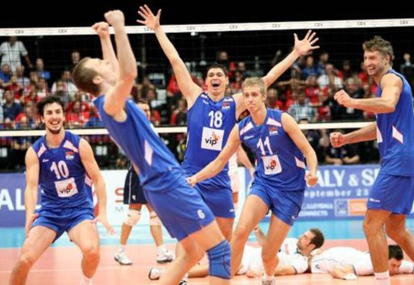Волейбол. Сербия — чемпион Европы