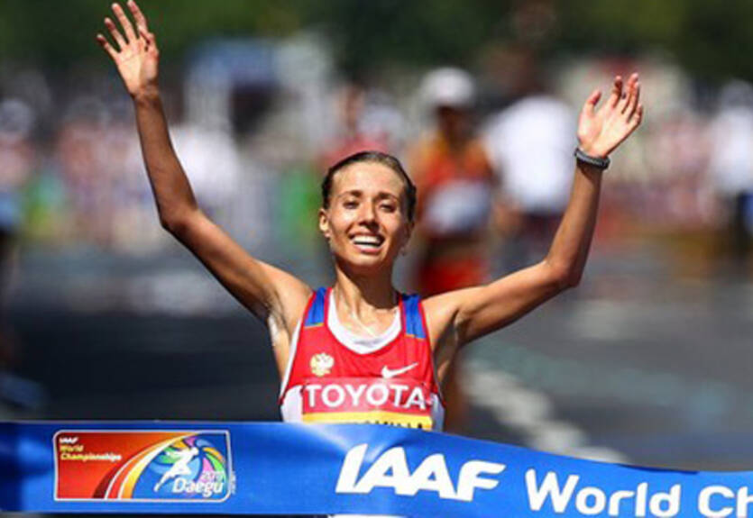 Спортивная ходьба. Каниськина — трехкратная чемпионка мира