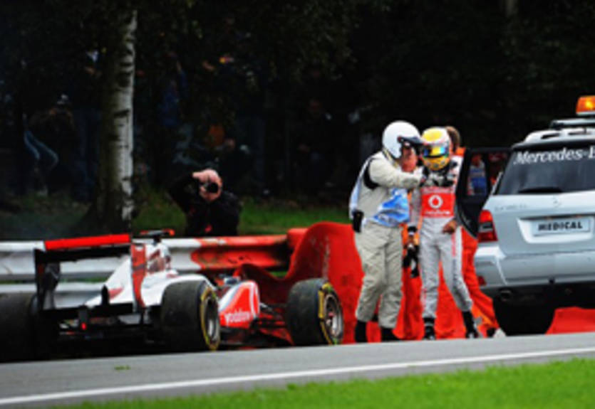 Хэмилтон: "Авария лишила меня подиума"