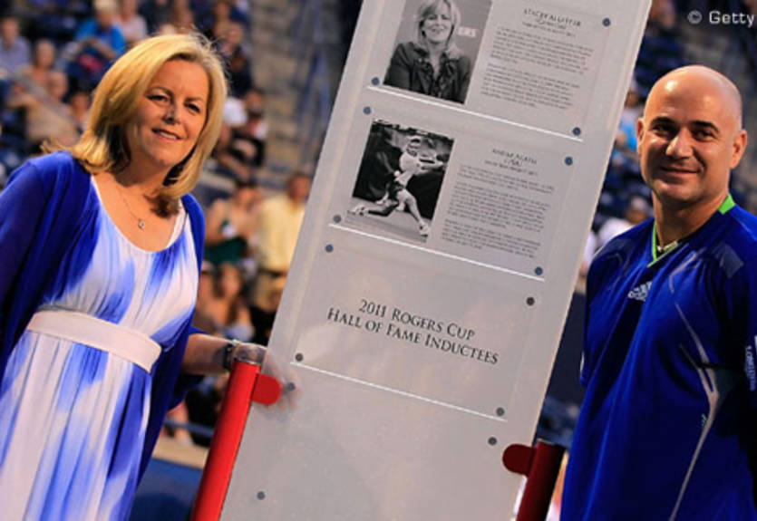 Алластер и Агасси вошли в Зал славы Роджерс Кап