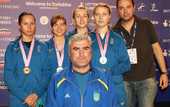 Украинские саблистки — вице-чемпионки Европы