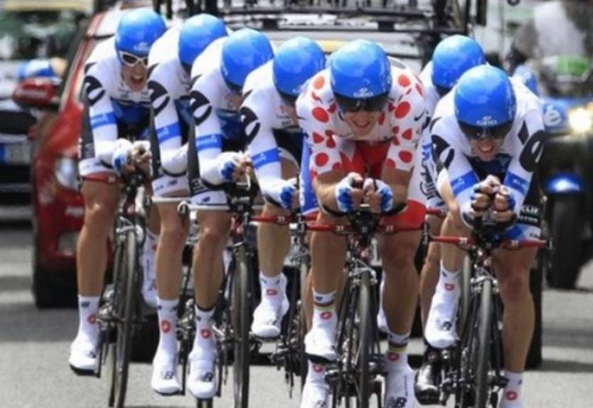 Garmin-Cervelo выигрывает, Хушовд перехватывает желтую майку